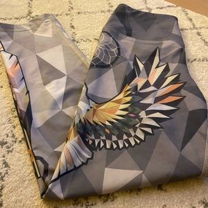 Werkshop dreamcatcher cropped leggings